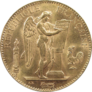 French Franc - 100 Franc, AU