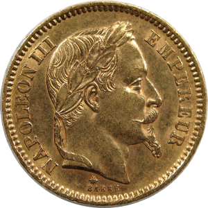 French Franc - 20 Franc, AU